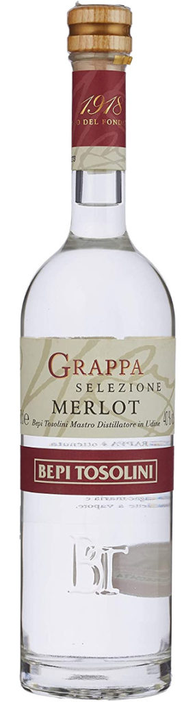 Tosolini Grappa di Merlot