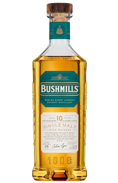 Bushmills 10 Year Single Malt Whiskey
