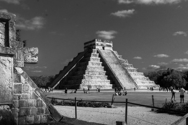 Aztec pyramid