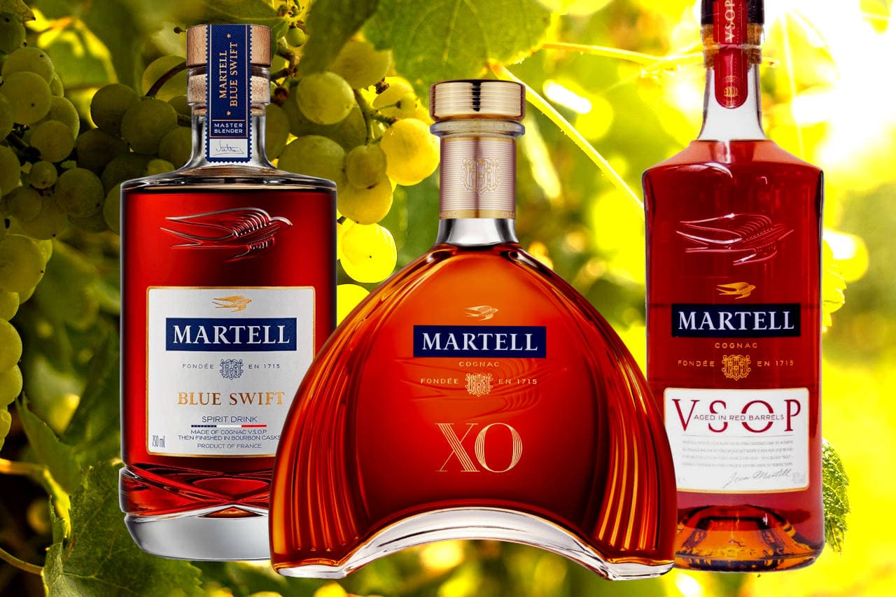 Best Martell Cognacs