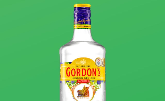 Original Gordon's gin bottle design