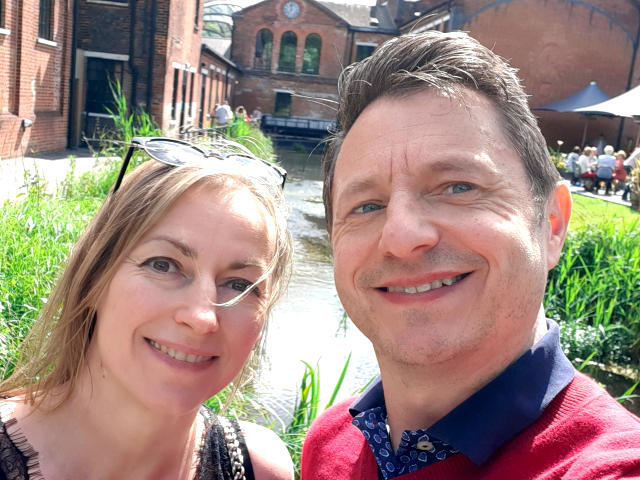 Upon Arrival at Bombay Sapphire distillery