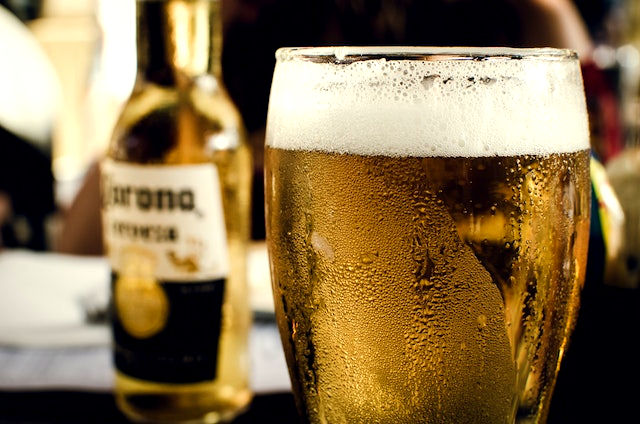 Corona Beer with Glass