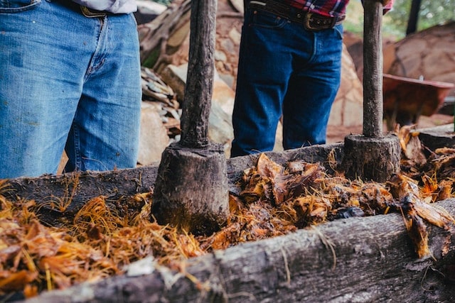 Traditional Mezcal Production