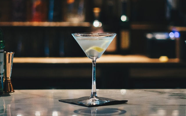 the classic Martini cocktail