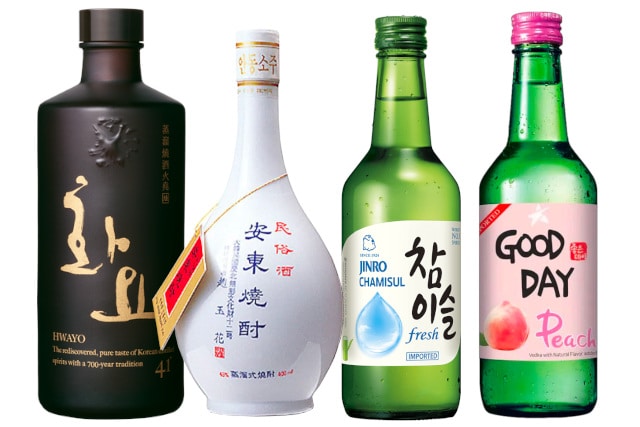 Soju drinks