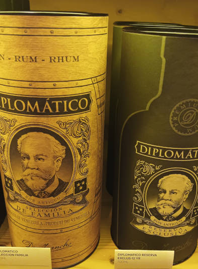 2 bottles of Diplomatico rums in-store.