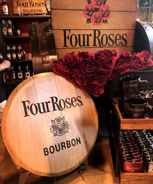 Four Roses Shop Display