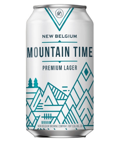 New Belgium Mountain Time Lager